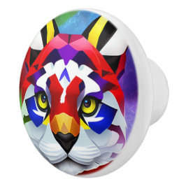 アレキサンダーの猫セラミックのノブ セラミックノブ