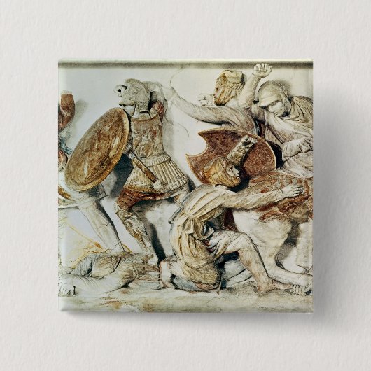 アレキサンダーの石棺 缶バッジ (正面)