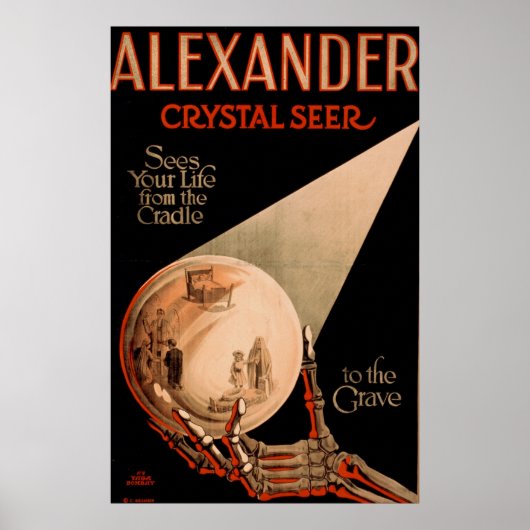 アレキサンダーは揺りかごからあなたの人生を見る ポスター (正面)