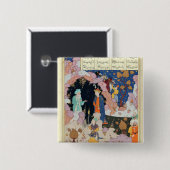 アレキサンダーは隠者を訪問します 缶バッジ (正面&裏面)