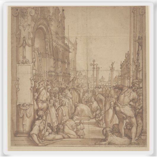 アレキサンダー三世へのバルバロッサ服従 シール (正面)