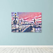 アレキサンダー三橋 キャンバスプリント (インサイチュ (ウッドフロア))