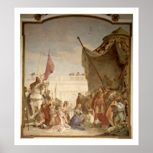 アレキサンダー以前のダリウスの家族 ポスター (正面)