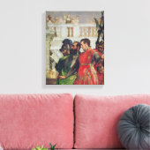 アレキサンダー以前のダリウスの素晴らし家族 キャンバスプリント (インサイチュ (リビング))