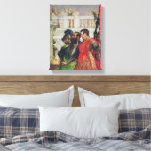 アレキサンダー以前のダリウスの素晴らし家族 キャンバスプリント (インサイチュ (寝室))