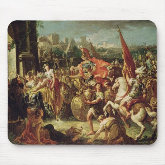 アレキサンダー大王の入口 マウスパッド (正面)