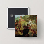 アレキサンダー大王の入口 缶バッジ (正面&裏面)