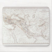 アレキサンダー大王の地図 マウスパッド (正面)