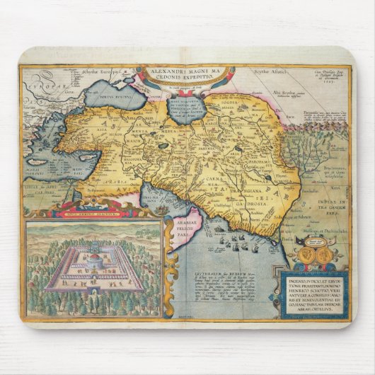 アレキサンダー大王の探険 マウスパッド (正面)