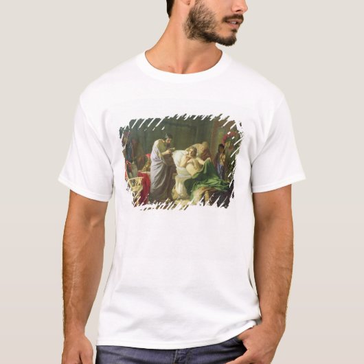 アレキサンダー大王の自信 Tシャツ (正面)