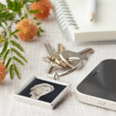 アレキサンダー大王の頭部 キーホルダー (側面)