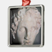 アレキサンダー大王の頭部 メタルオーナメント (左)