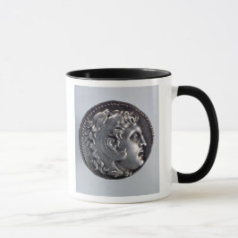 アレキサンダー大王を描写するTetradrachma マグカップ