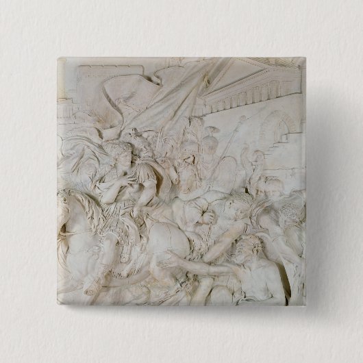 アレキサンダー大王 缶バッジ (正面)