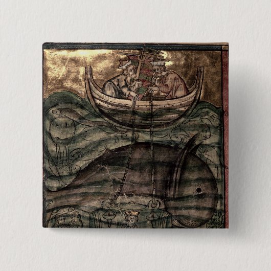 アレキサンダー大王 缶バッジ (正面)