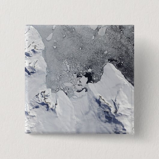 アレキサンダー島の北端 缶バッジ (正面)