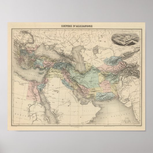 アレキサンダー帝国 ポスター (正面)