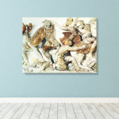 アレキサンダー石棺 キャンバスプリント (インサイチュ (ウッドフロア))