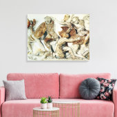 アレキサンダー石棺 キャンバスプリント (インサイチュ (リビング))