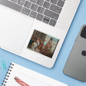 アレキサンダー素晴らしザ&カンパスザアペレススタジオ シール (ノートパソコンとiPhone)