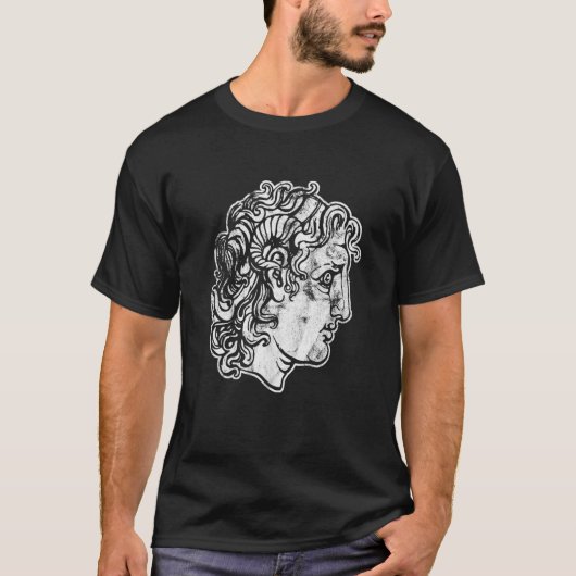 アレキサンダー素晴らしス古代ギリシャの歴史 Tシャツ (正面)