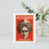 アレキサンダー魔法ポスター ポストカード (スタンド正面)