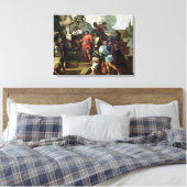 アレキサンダー3世の墓の前のオーガスタス キャンバスプリント (インサイチュ (寝室))