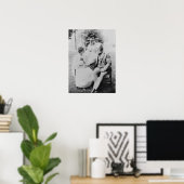 アレキサンダー・グラハム・ベルとヘレン・ケラー ポスター (ホームオフィス)