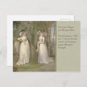 アレキサンダー・ナス神話ツーシスターCC0178ポストカード ポストカード (正面/裏面)