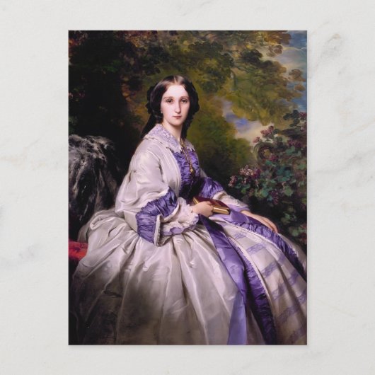 アレキサンダー・ニコラ伯爵夫人 ポストカード (正面)