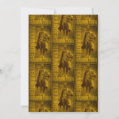 アレキサンダー・ハミルトン 招待状 (裏面)