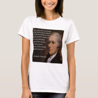 アレキサンダー・ハミルトン "敵のリーダー" ギフト Tシャツ