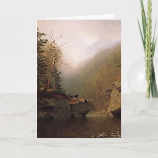 アレキサンダー・ヘルウィッグ・ワイアント、ベアーズ3頭 サンキューカード (正面)