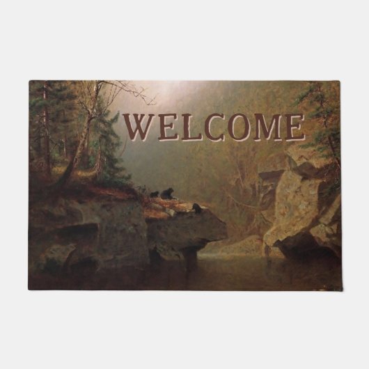 アレキサンダー・ヘルウィッグ・ワイアント、ベアーズ3頭 ドアマット (正面)