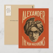 アレキサンダー・ポストカード ポストカード (正面/裏面)