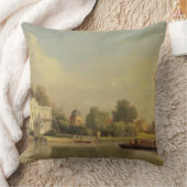 アレキサンダー・ポープの(1688-1744年の)別荘、Twickenham、c. クッション (ブランケット)