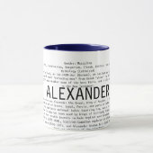 アレキサンダー マグカップ (中央)