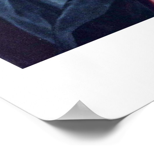 アレキサンダー・ロスリンのベールを被った女性 ポスター (角)