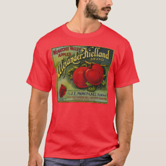 アレキサンダーKeillandのりんご Tシャツ