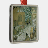 アレキサンダーPushkin著「Dubrovsky」のためのIllustraton、 メタルオーナメント (右)