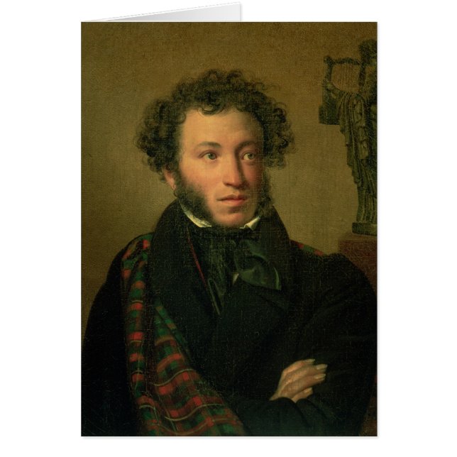 アレキサンダーPushkin 1827年のポートレート (正面)