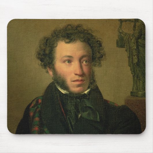 アレキサンダーPushkin 1827年のポートレート マウスパッド (正面)