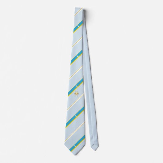 アレキサンドストライプリア国旗 ネクタイ (正面)