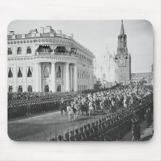 アレキサンドラへの皇帝ニコラス(1868-1918年)の結婚 マウスパッド (正面)