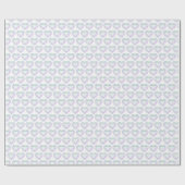 アレキサンドライトハート宝石の線のアートラッパターン(の模様が)あるプ ラッピングペーパー (フラット)