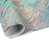 アレキサンドライトブルーのガラス質感 ラッピングペーパー (ロールコーナー)