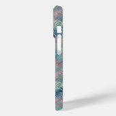 アレキサンドライトブルーのガラス質感 Case-Mate iPhoneケース (裏面 / 左)