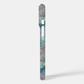 アレキサンドライトブルーのガラス質感 Case-Mate iPhoneケース (裏面 / 左)