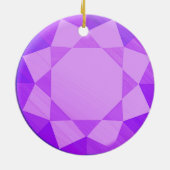 アレキサンドライト宝石/宝石グラフィック画像 セラミックオーナメント (裏面)