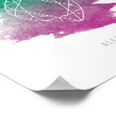 アレキサンドライト誕生石 ポスター (角)